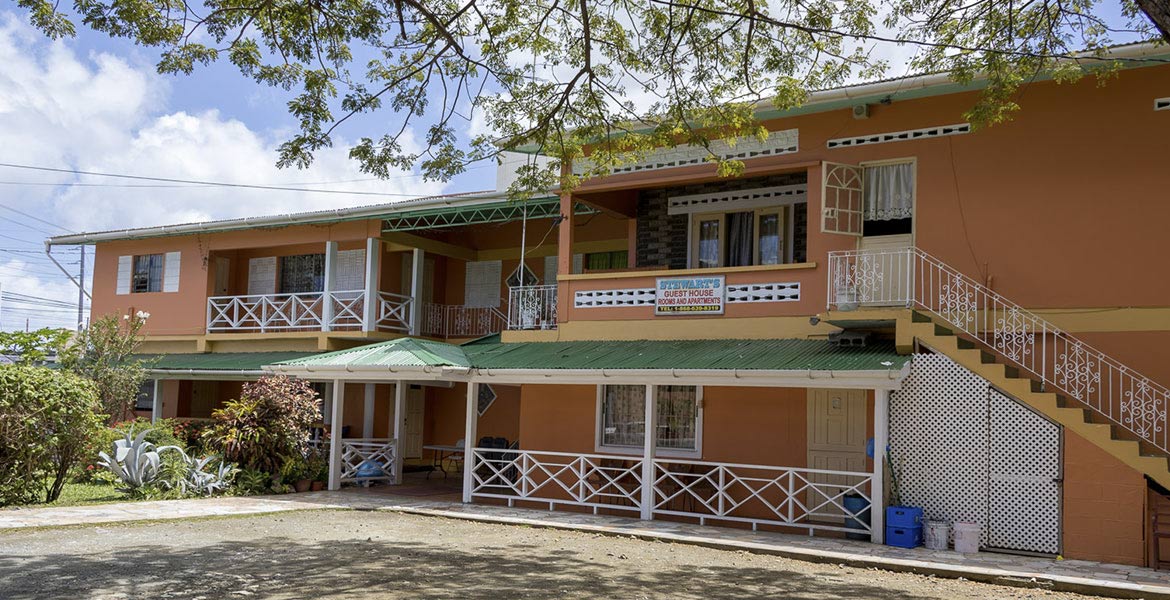 Stewart's Guesthouse - a myTobago guide to Tobago holiday accommodation