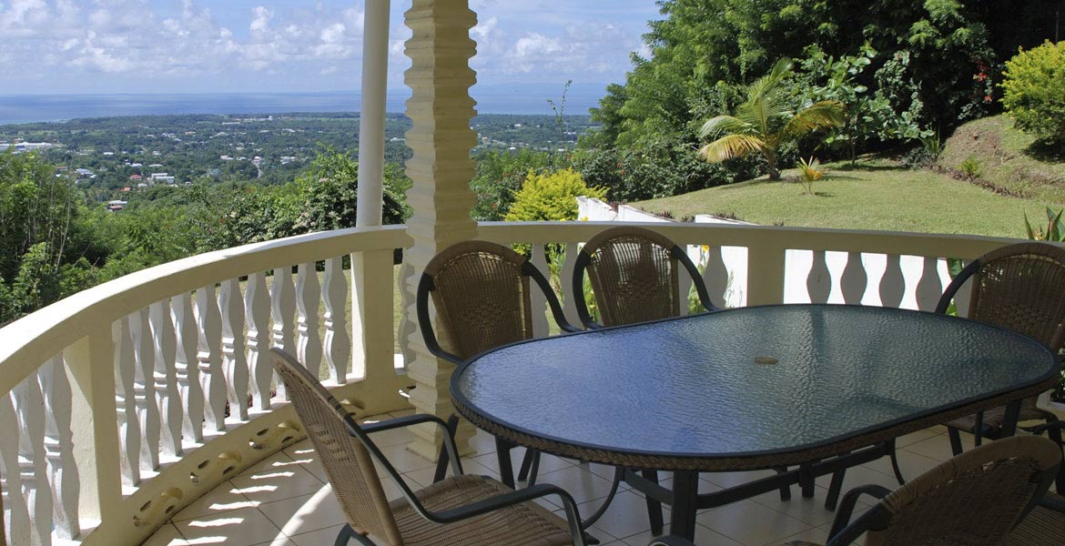 Plantation View Villa - a myTobago guide to Tobago holiday accommodation