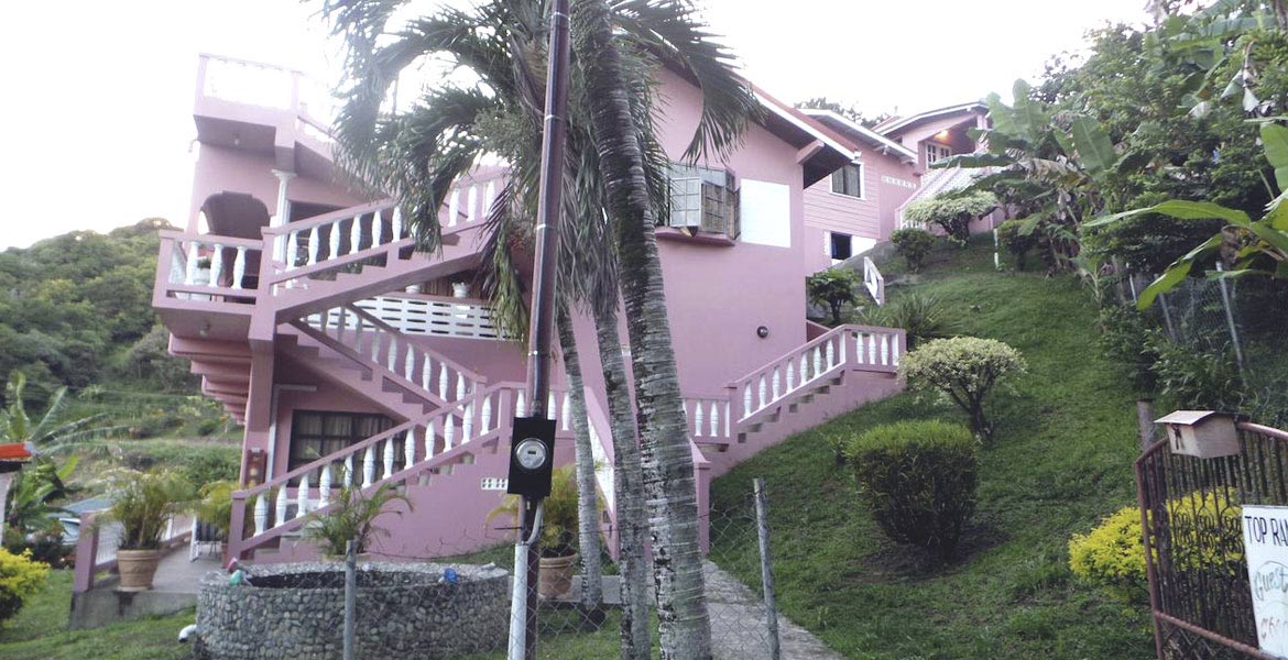 Top Ranking Hill View Guest House - a myTobago guide to Tobago holiday accommodation
