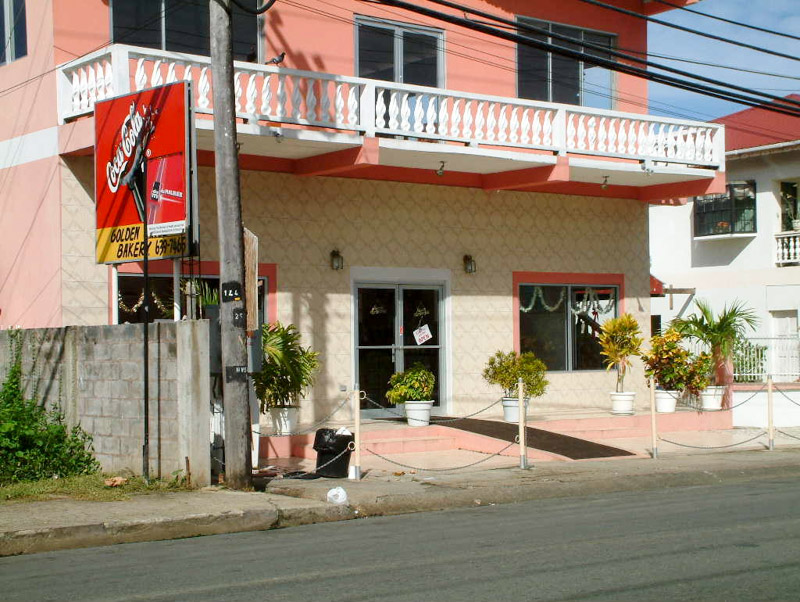Golden Girls Bakery, Milford Road, Canaan, Tobago <small>(© S.M.Wooler)</small>