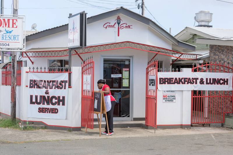 Good Eats, Crown Point, Tobago <small>(© S.M.Wooler)</small>