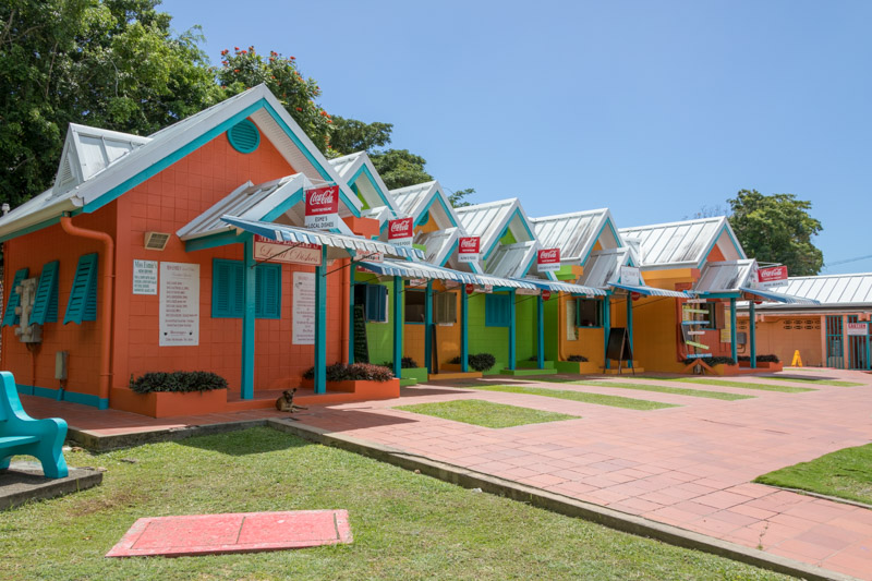 The Store Bay Kiosks, Store Bay Beach Facilities, Crown Point, Tobago