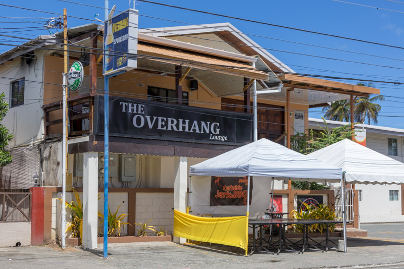 The Overhang Lounge, Crown Point, Tobago <small>(© S.M.Wooler)</small>