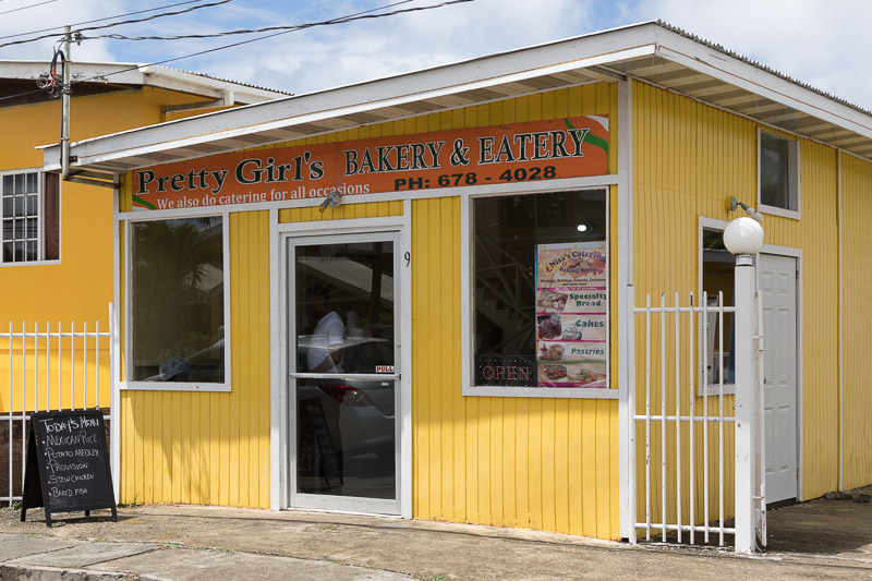 Pretty Girl's Bakery & Eatery, Plymouth, Tobago <small>(© S.M.Wooler)</small>
