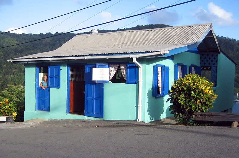 King's Bay Cafe, Delaford, Tobago <small>(© S.M.Wooler)</small>