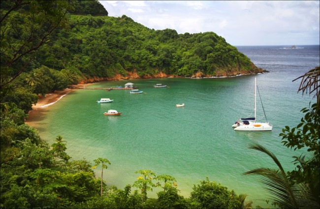 Beautiful Batteaux Bay, Tobago, W.I.