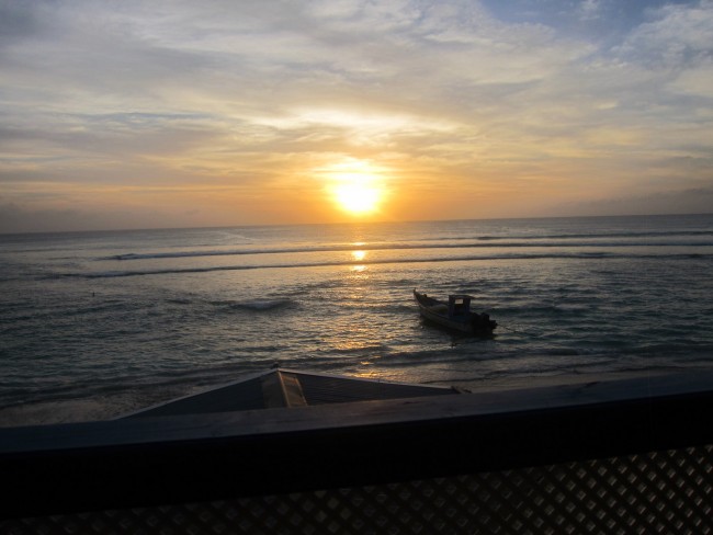 Typical sunset