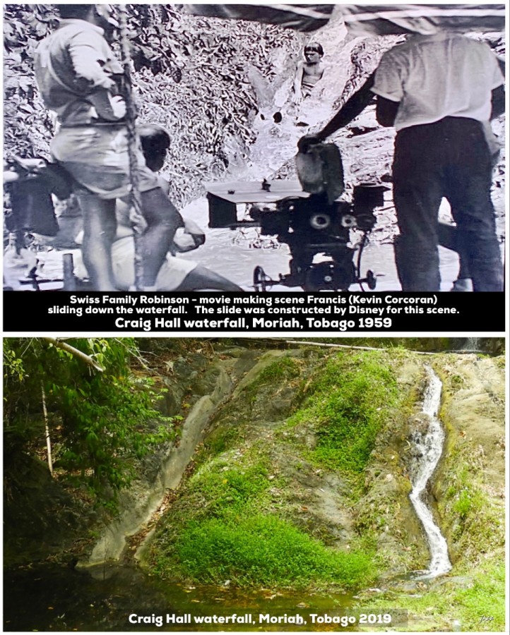 Craig Hall waterfall, Moriah, Tobago