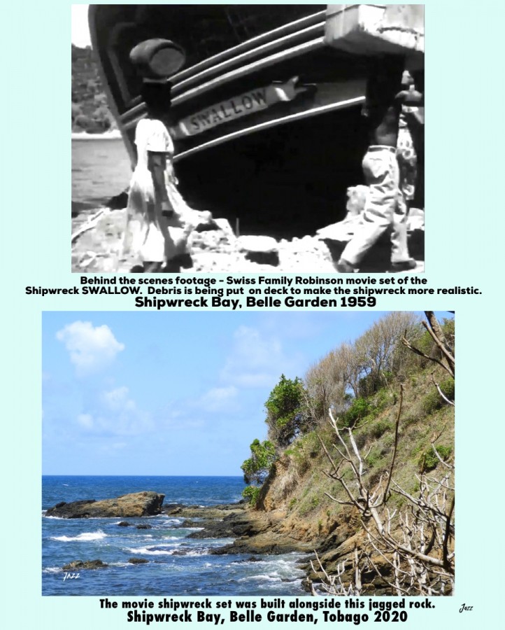Shipwreck Bay, Belle Garden, Tobago 1959