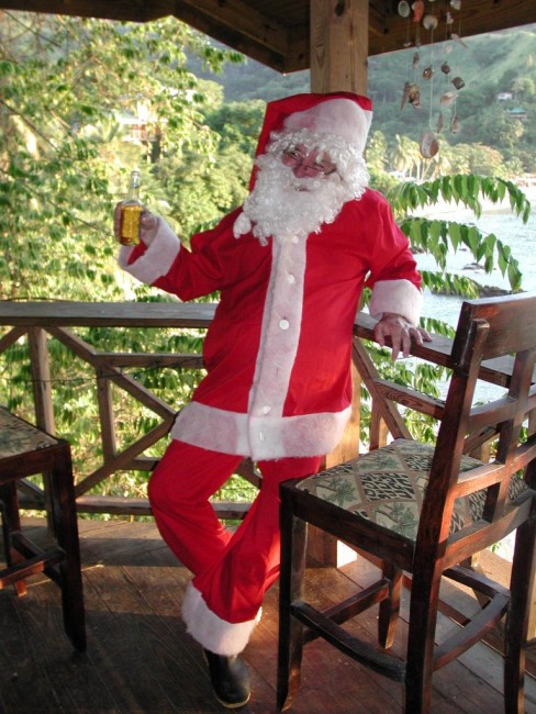 santa is a cornish man!