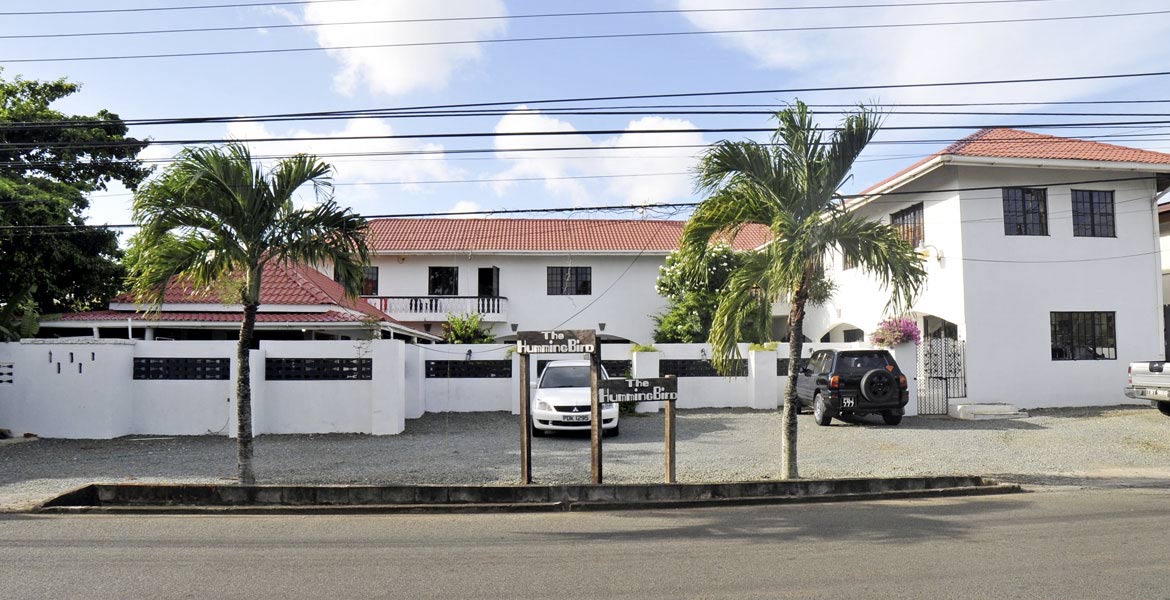Hummingbird Hotel - a myTobago guide to Tobago holiday accommodation