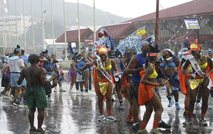Carnival downpour