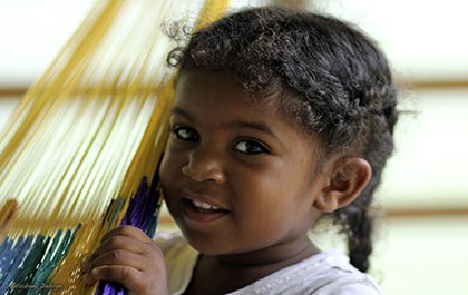 Beautiful local child
