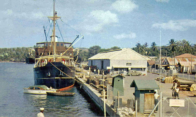 S.S.Tobago at Scarborough wharf