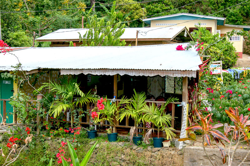 Marguarite's Local Cuisine, Castara, Tobago <small>(© S.M.Wooler)</small>