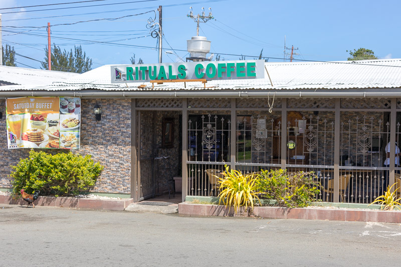 Rituals Coffee, Crown Point, Tobago <small>(© S.M.Wooler)</small>