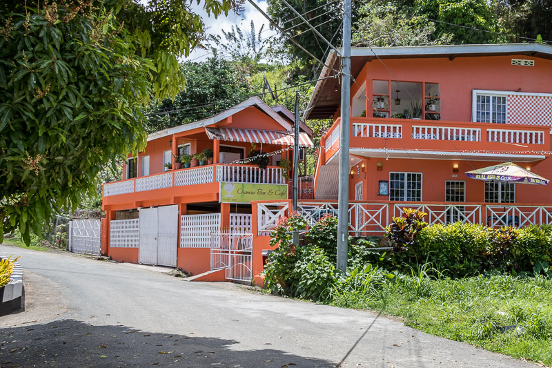 Chances Bar & Cafe, Parlatuvier, Tobago <small>(© S.M.Wooler)</small>