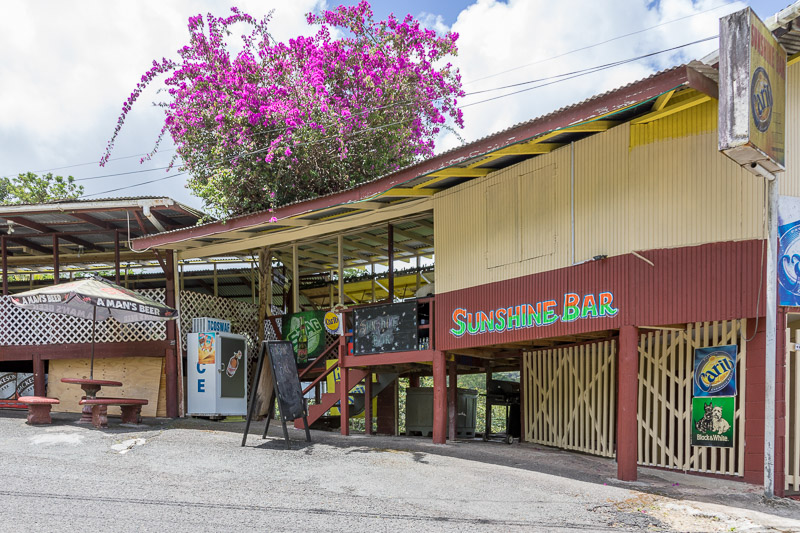 Sunshine Restaurant & Bar, Bloody Bay, Tobago <small>(© S.M.Wooler)</small>