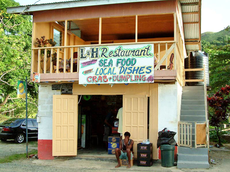 L & H Restaurant, Castara, Tobago
